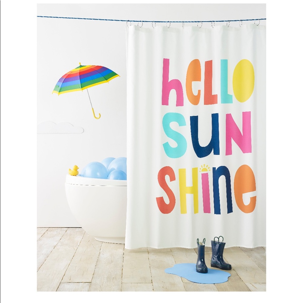 Target Pillowfort Hello Sunshine Shower Curtain